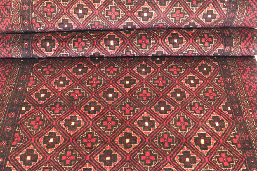 Handgeknüpfter Baluch Perserteppich 304 × 96 cm