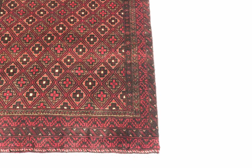 Handgeknüpfter Baluch Perserteppich 304 × 96 cm