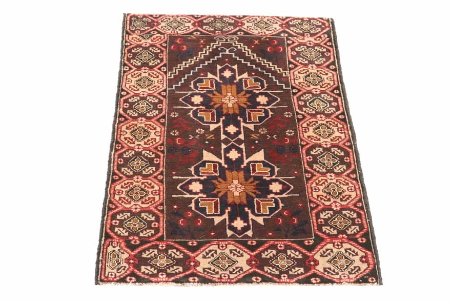 Baluch Perserteppich aus Iran, 125 × 80 cm