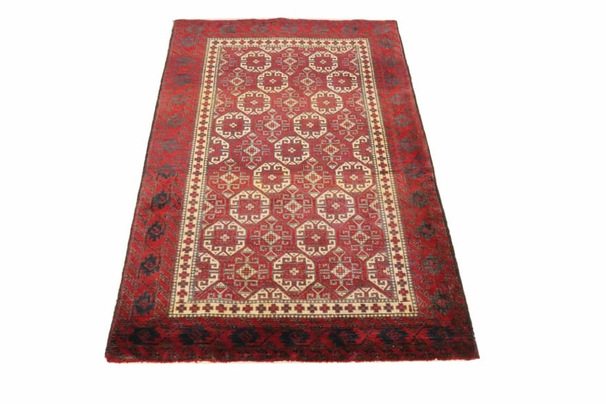 Handgeknüpfter Baluch Perserteppich 200 × 109 cm