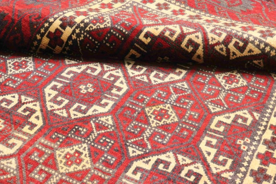 Handgeknüpfter Baluch Perserteppich 200 × 109 cm