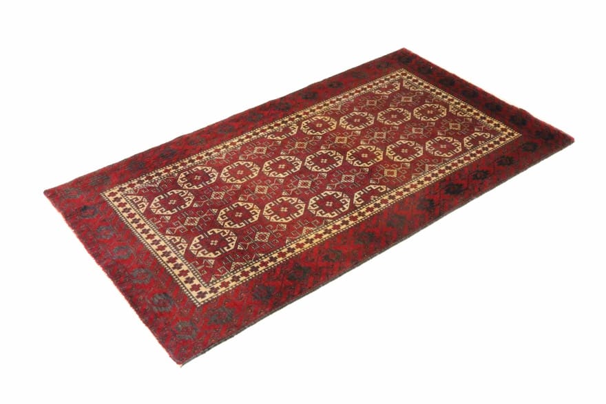 Handgeknüpfter Baluch Perserteppich 200 × 109 cm