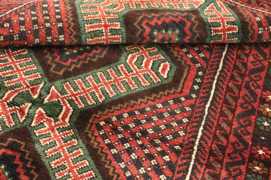 Baluch Orientteppich 190 × 102 cm aus Wolle, handgeknüpft