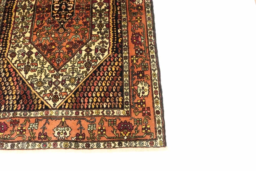 Turkmen Perserteppich aus Iran, 167 × 110 cm