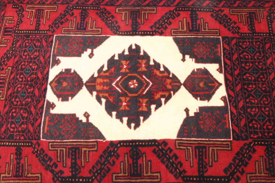 Baluch Perserteppich aus Iran, 180 × 98 cm