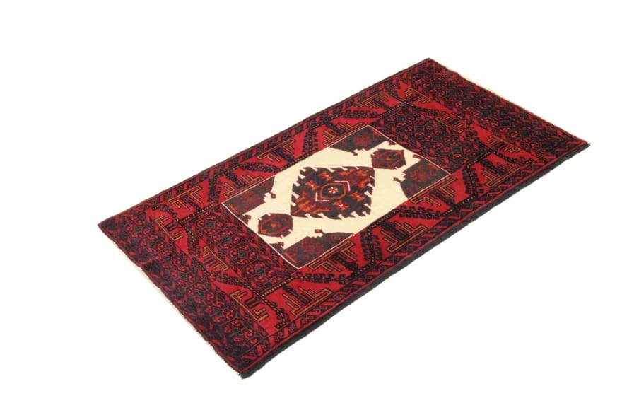 Baluch Perserteppich aus Iran, 180 × 98 cm