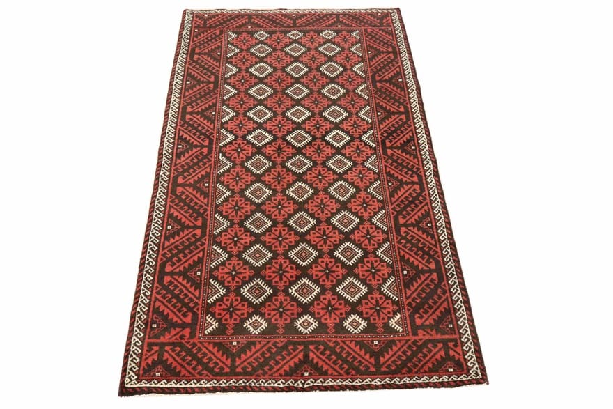 Handgeknüpfter Baluch Perserteppich 210 × 110 cm