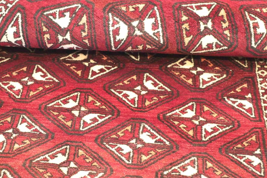 Handgeknüpfter Baluch Perserteppich, 198 × 108 cm, Wolle