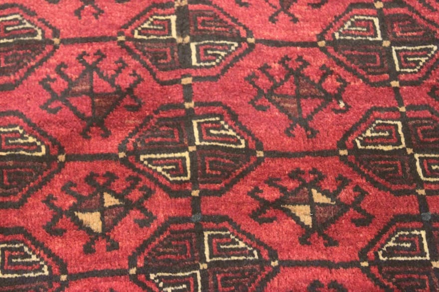 Baluch Perserteppich 189 × 97 cm aus Wolle, handgeknüpft