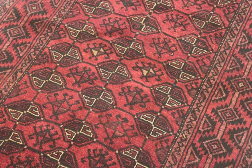 Baluch Perserteppich 189 × 97 cm aus Wolle, handgeknüpft