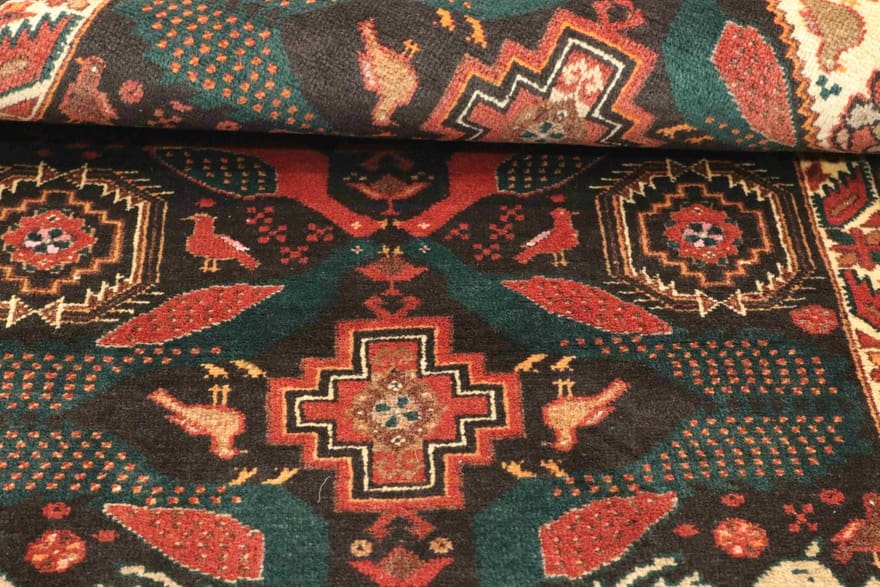Baluch Perserteppich aus Iran, 203 × 103 cm