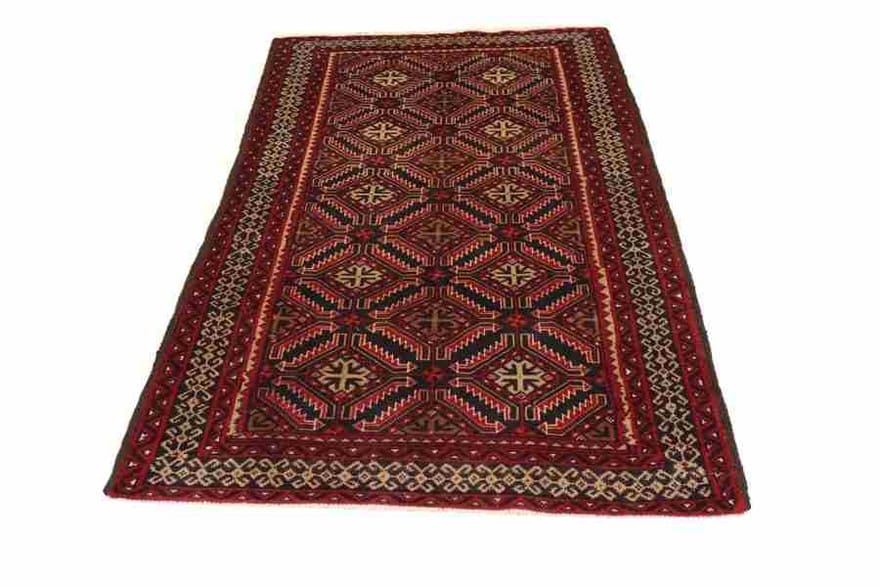 Baluch Perserteppich 188 × 104 cm aus Wolle, handgeknüpft