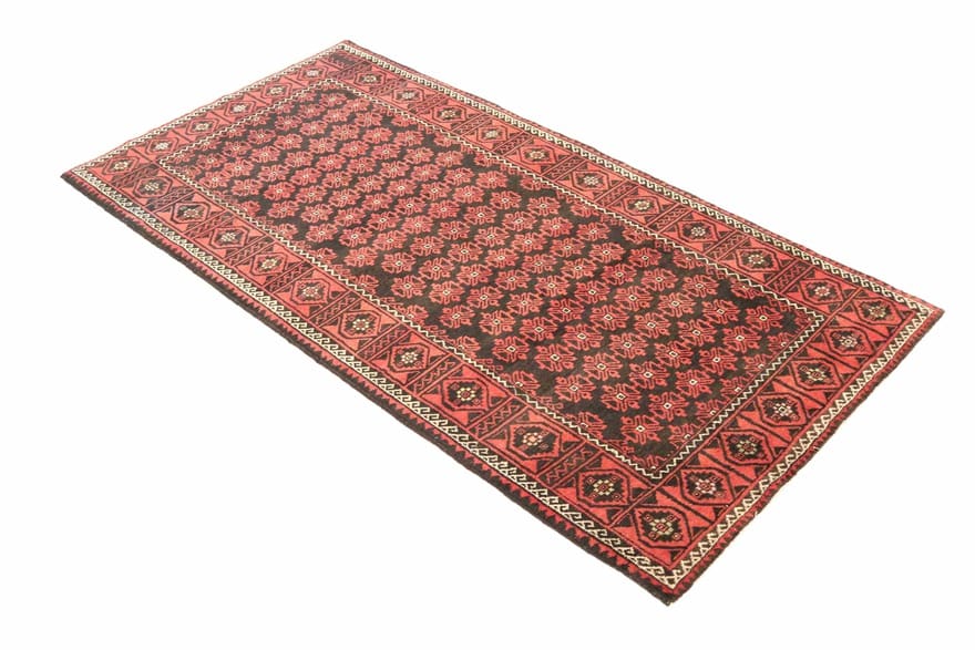 Baluch Perserteppich aus Iran, 256 × 126 cm