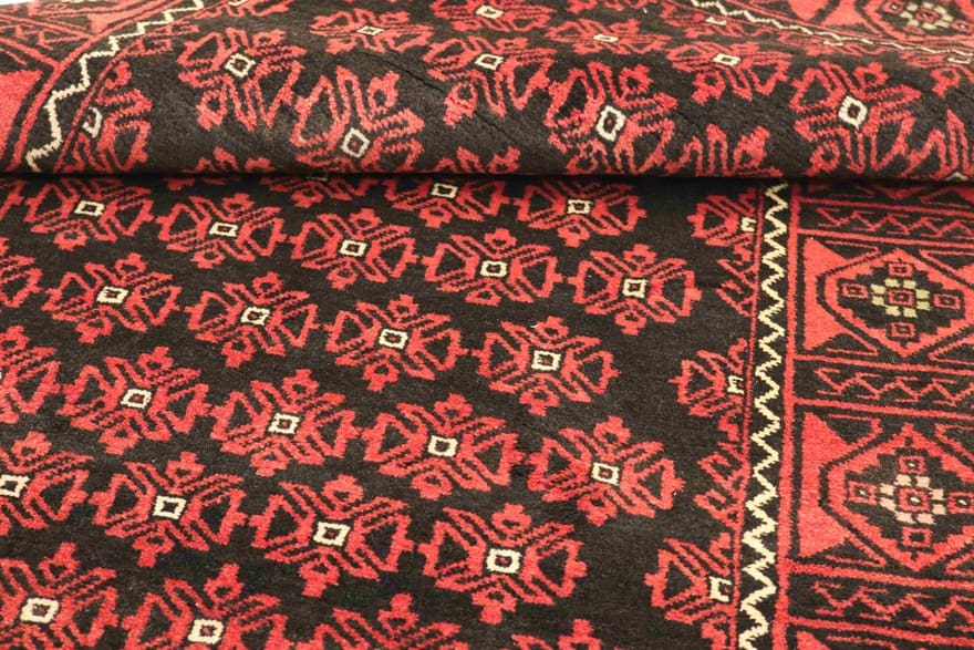 Baluch Perserteppich aus Iran, 256 × 126 cm