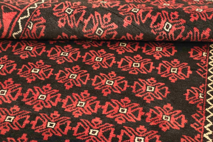 Baluch Perserteppich aus Iran, 256 × 126 cm