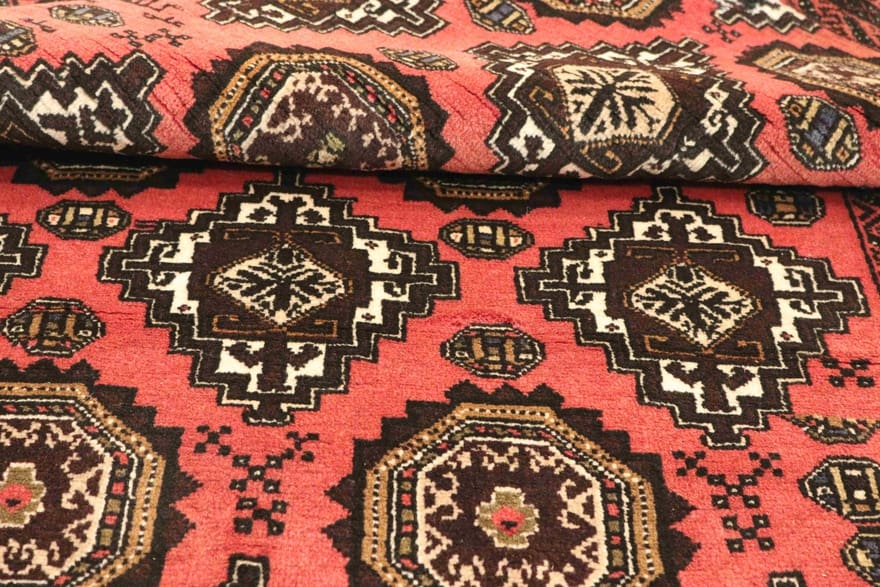 Handgeknüpfter Baluch Perserteppich 193 × 107 cm