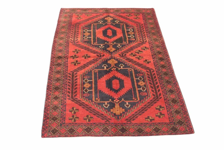 Baluch Orientteppich aus Afghanistan, 200 × 113 cm