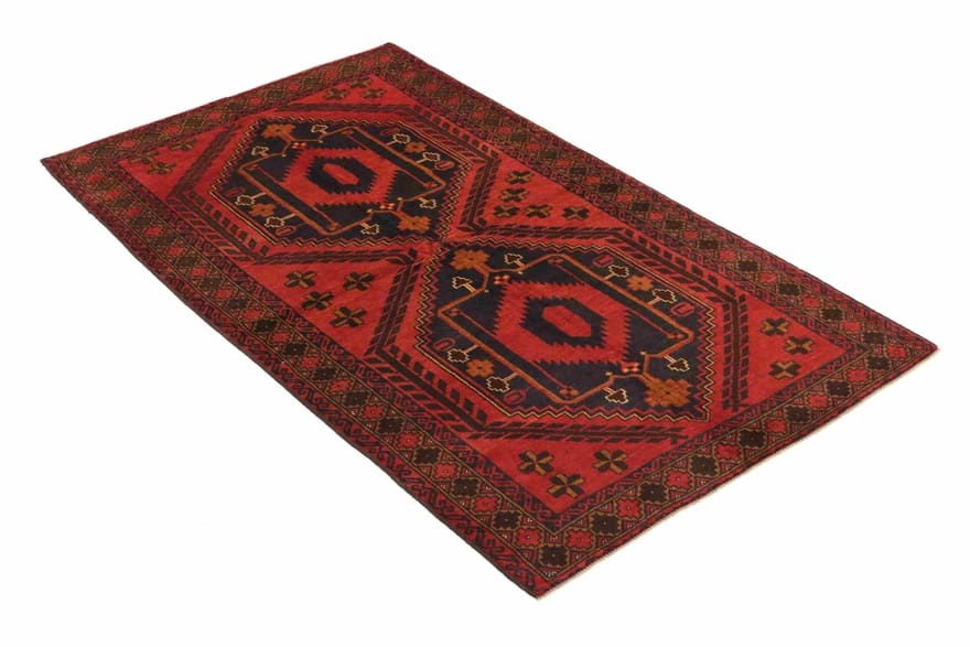 Baluch Orientteppich aus Afghanistan, 200 × 113 cm