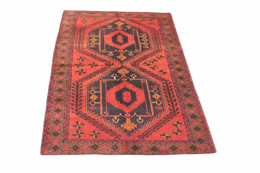 Baluch Orientteppich aus Afghanistan, 200 × 113 cm