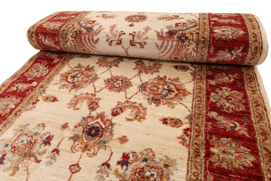 Ziegler Orientteppich aus Pakistan, 246 × 86 cm