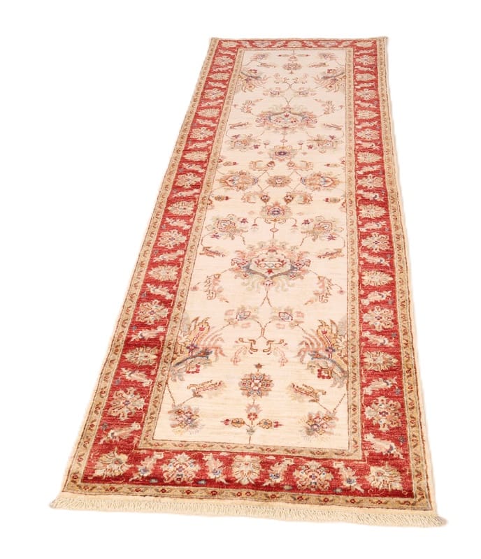 zieglerfarhan-orientteppich-248x83cm-handgeknupft-antikes-design-2 Handgeknüpfter Ziegler Orientteppich 246 × 82 cm