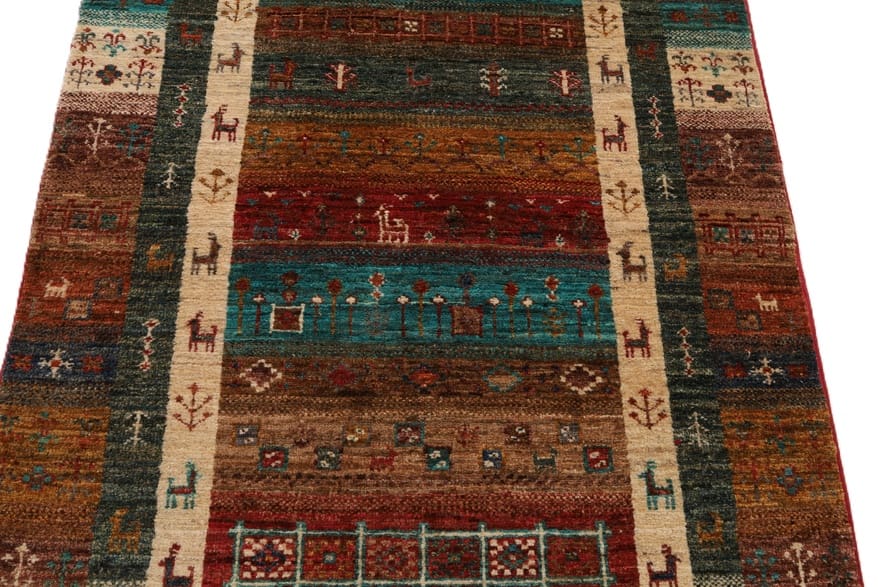 Handgeknüpfter Ziegler Orientteppich, 275 × 89 cm, Wolle