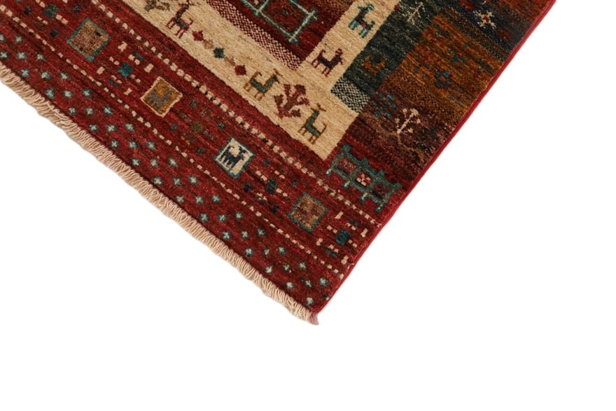 Handgeknüpfter Ziegler Orientteppich, 275 × 89 cm, Wolle