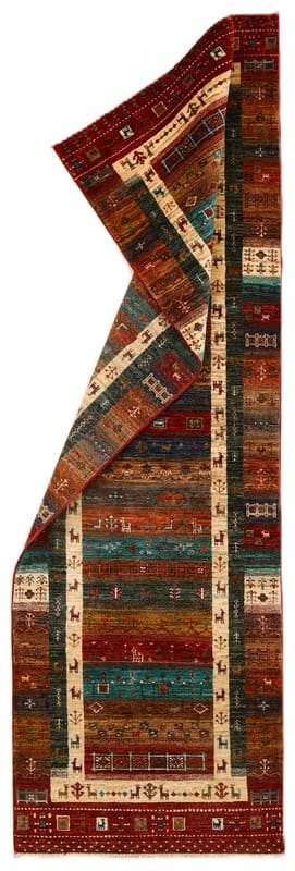Handgeknüpfter Ziegler Orientteppich, 275 × 89 cm, Wolle