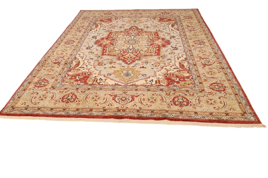 Handgeknüpfter Heriz Ziegler Orientteppich 293 × 247 cm