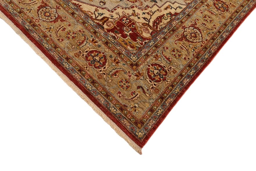 Handgeknüpfter Heriz Ziegler Orientteppich 293 × 247 cm