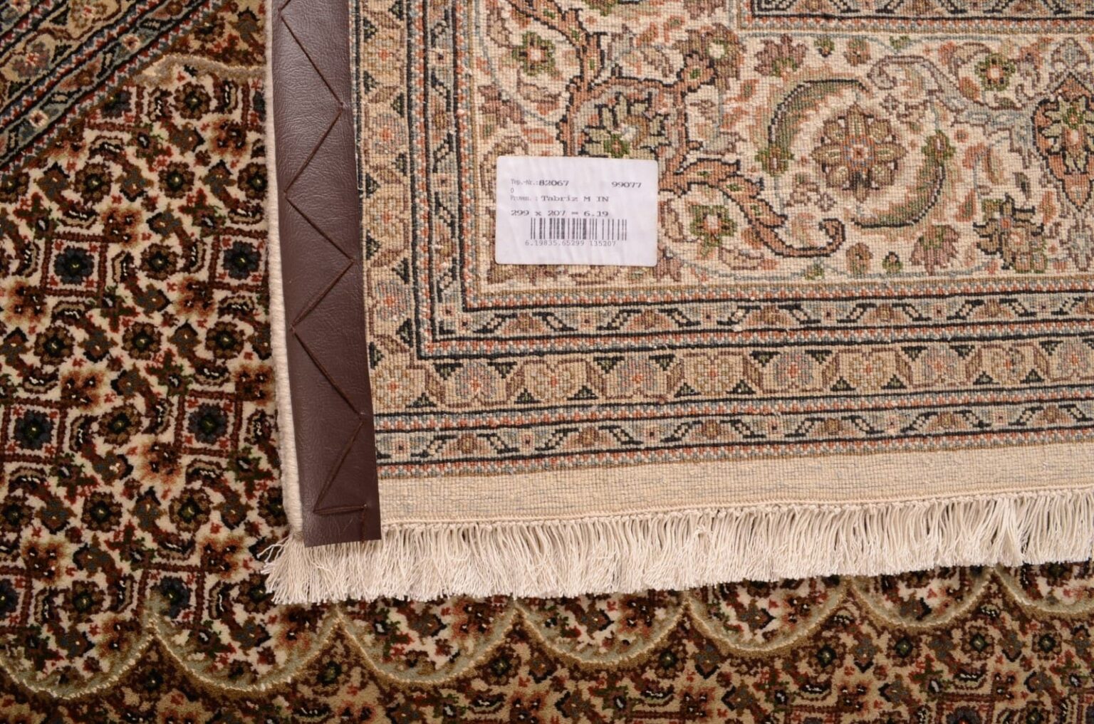 Orientteppich Tabriz 299 x 207 cm Wolle handgeknüpft