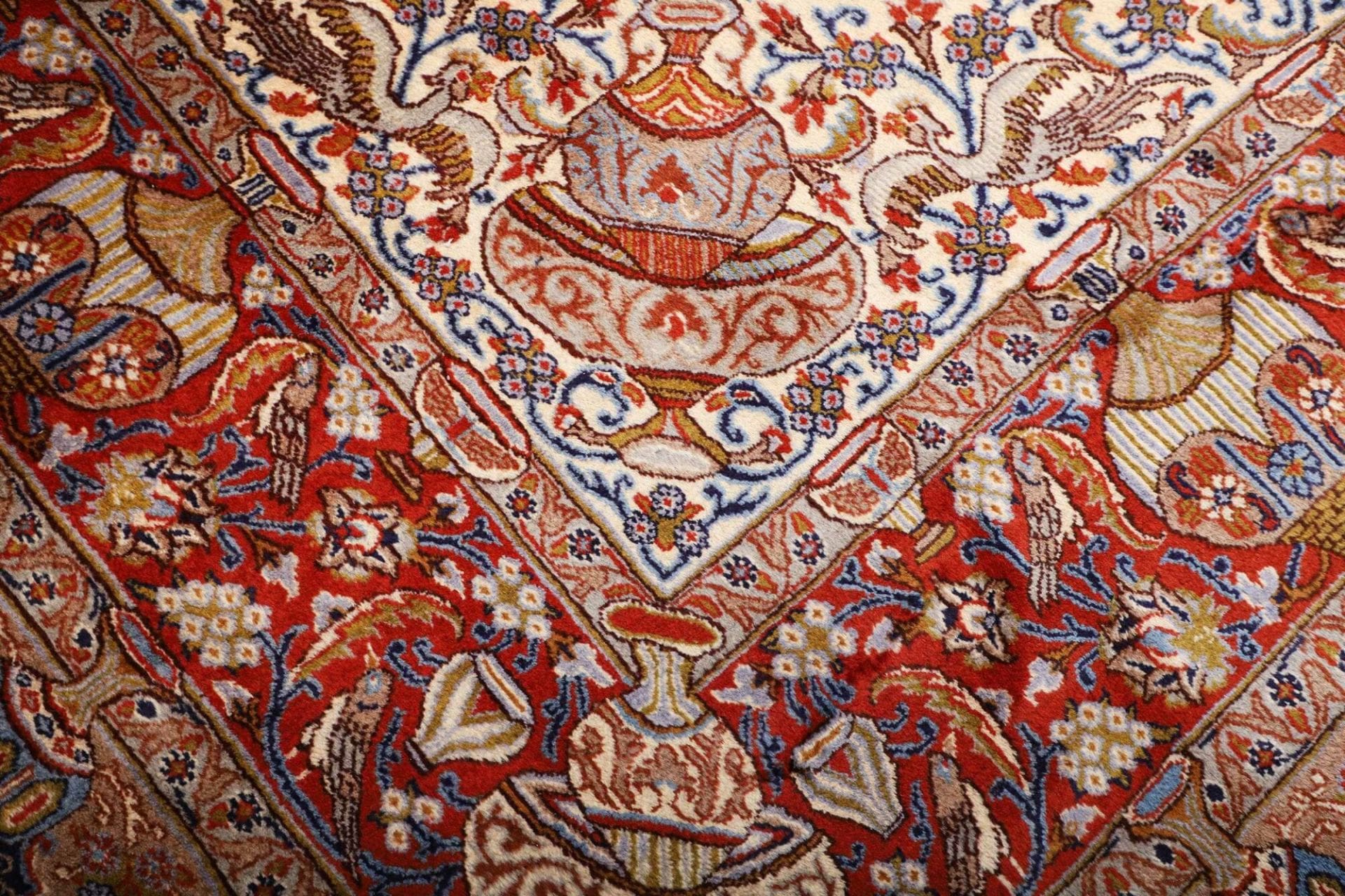 Kashmar Perserteppich 293 × 394 cm aus Wolle, handgeknüpft