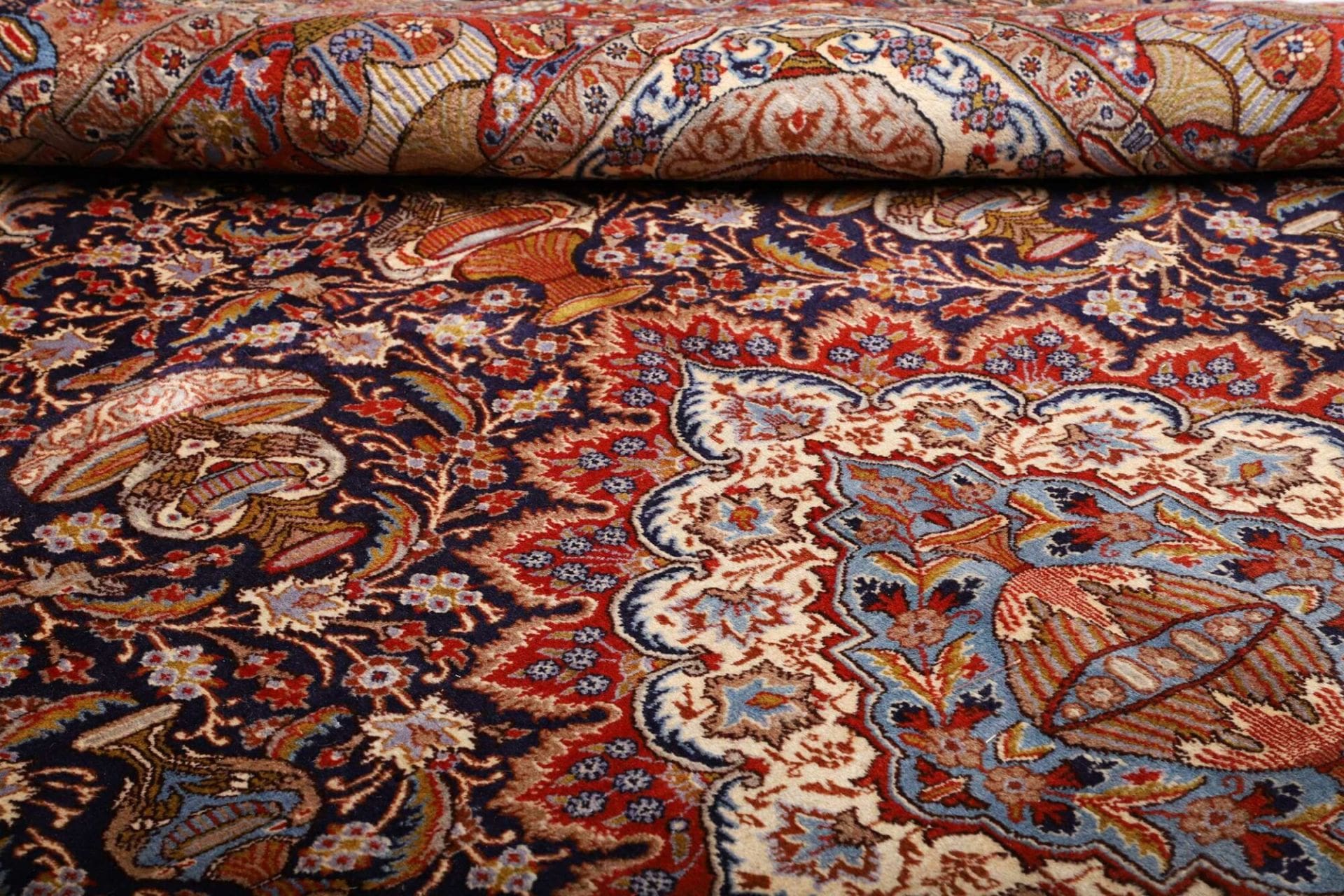 Kashmar Perserteppich 293 × 394 cm aus Wolle, handgeknüpft