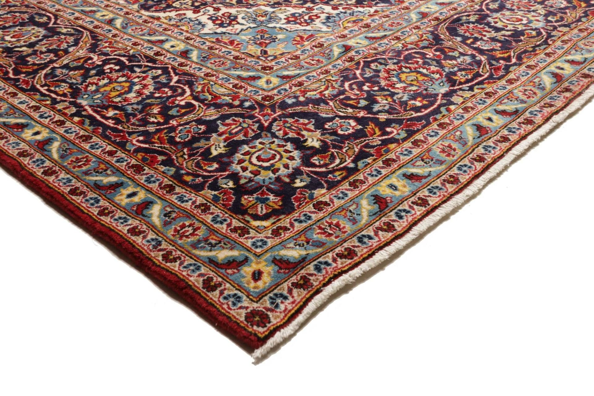 kashan-teppich-303-x-404cm-handgeknupft-schurwolle-perserteppich-4 Kashan Perserteppich aus Iran, 303 × 404 cm