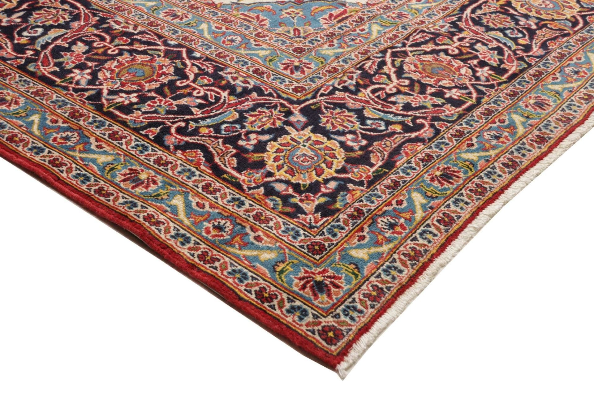 kashan-teppich-296-x-407cm-florale-muster-handgeknupft-perserteppich-4 Kashan Perserteppich 296 × 407 cm aus Wolle, handgeknüpft