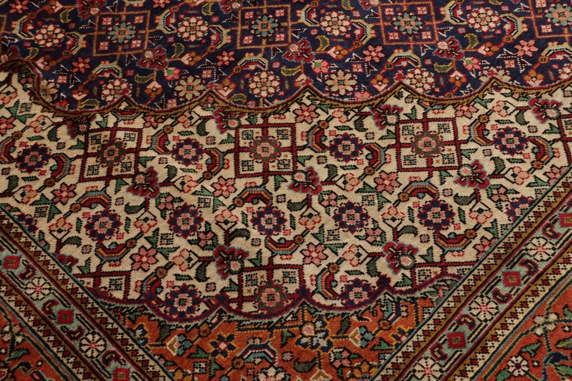 Handgeknüpfter Täbriz Perserteppich, 303 × 390 cm, Wolle