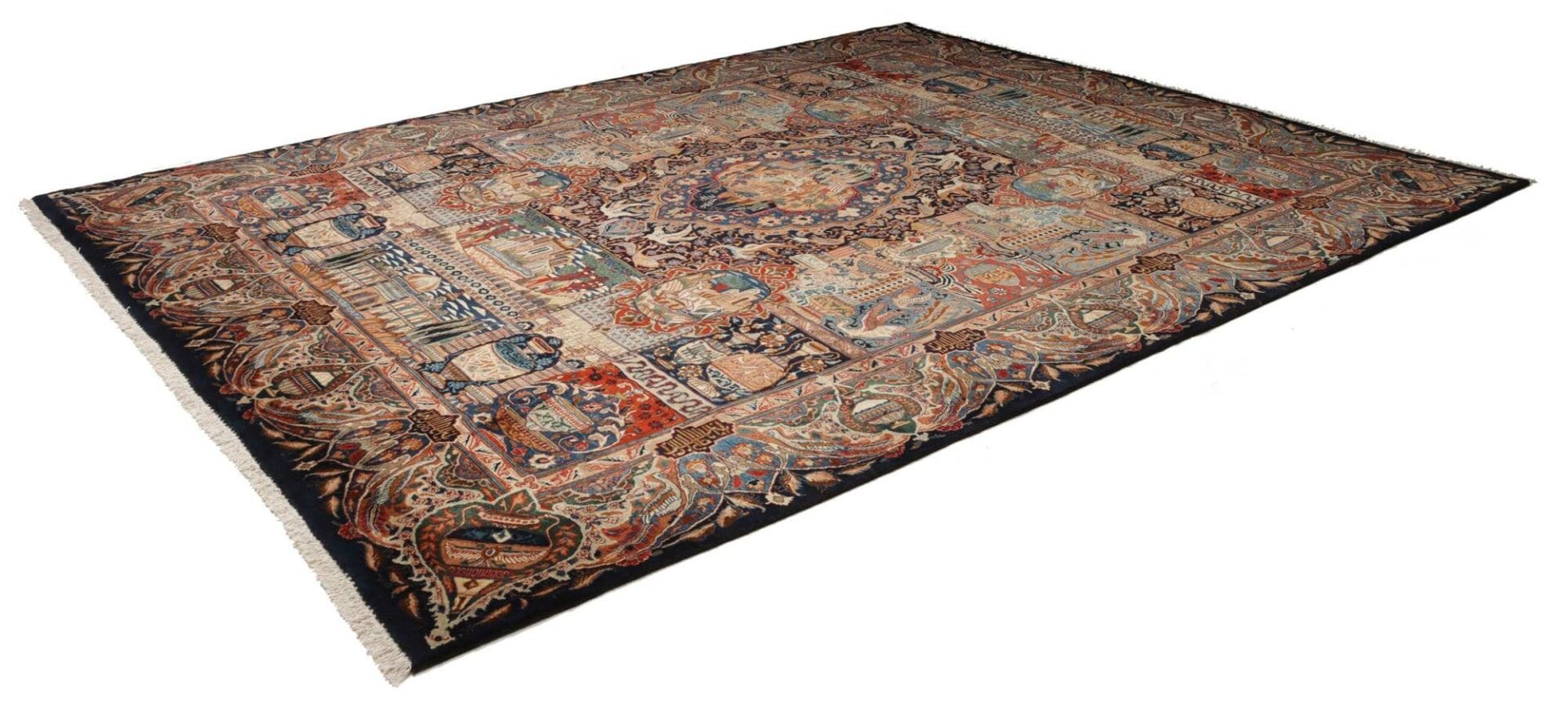 Kashmar Perserteppich aus Iran, 297 × 385 cm