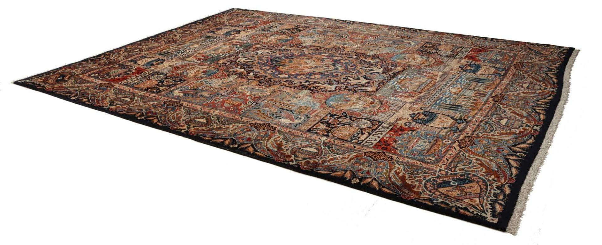 Kashmar Perserteppich aus Iran, 297 × 385 cm