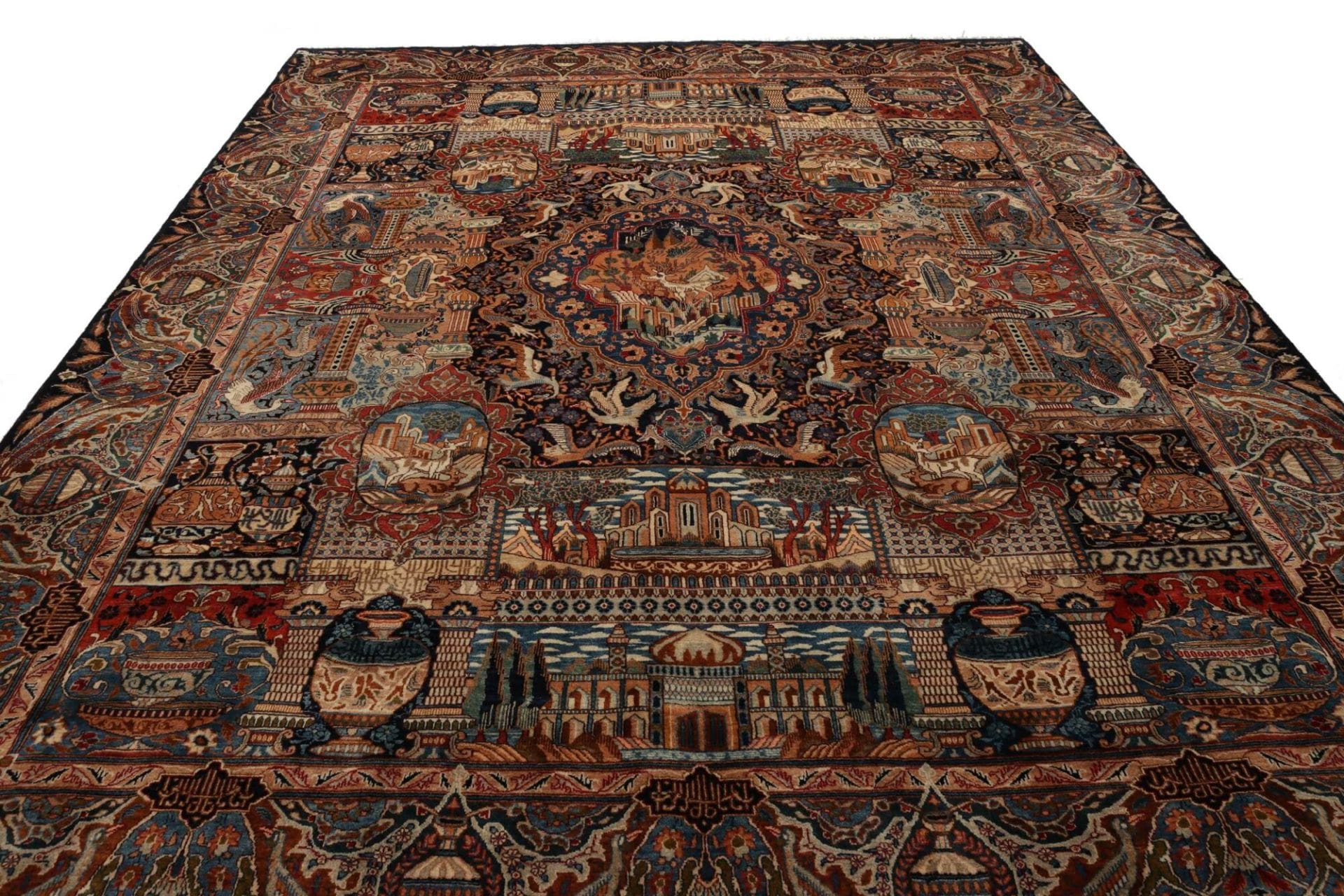 Kashmar Perserteppich aus Iran, 297 × 385 cm