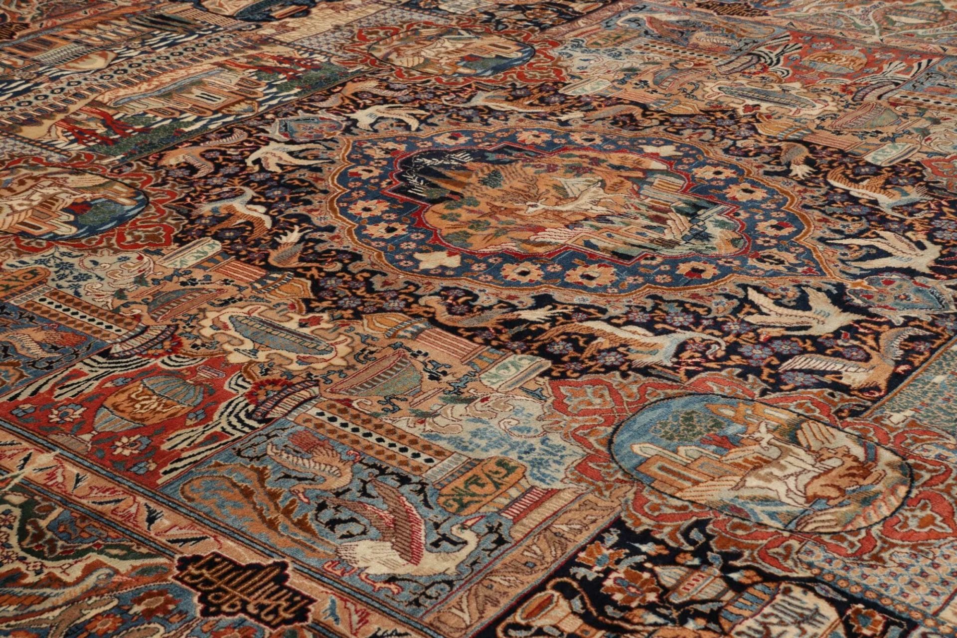 Kashmar Perserteppich aus Iran, 297 × 385 cm
