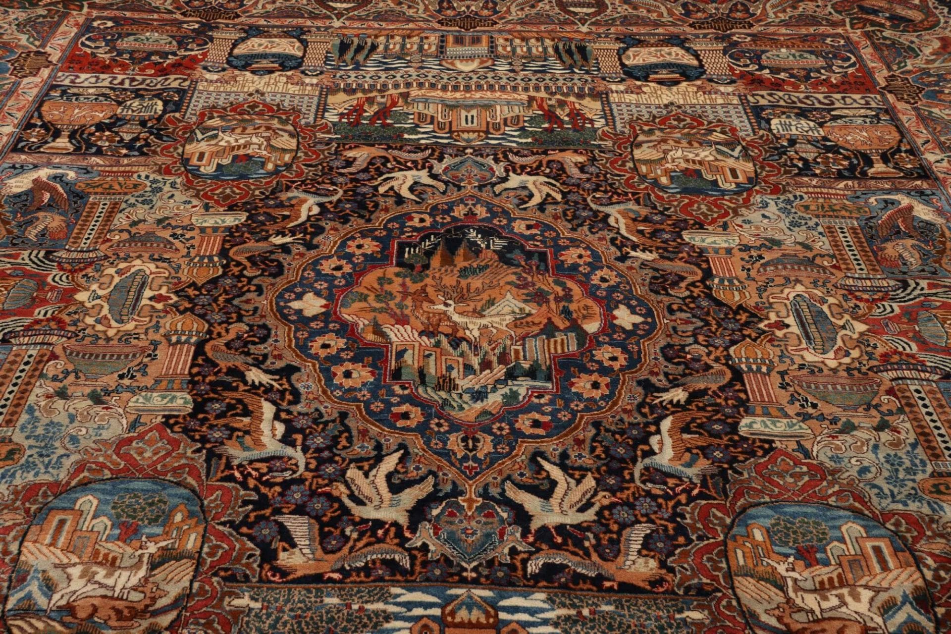 Kashmar Perserteppich aus Iran, 297 × 385 cm