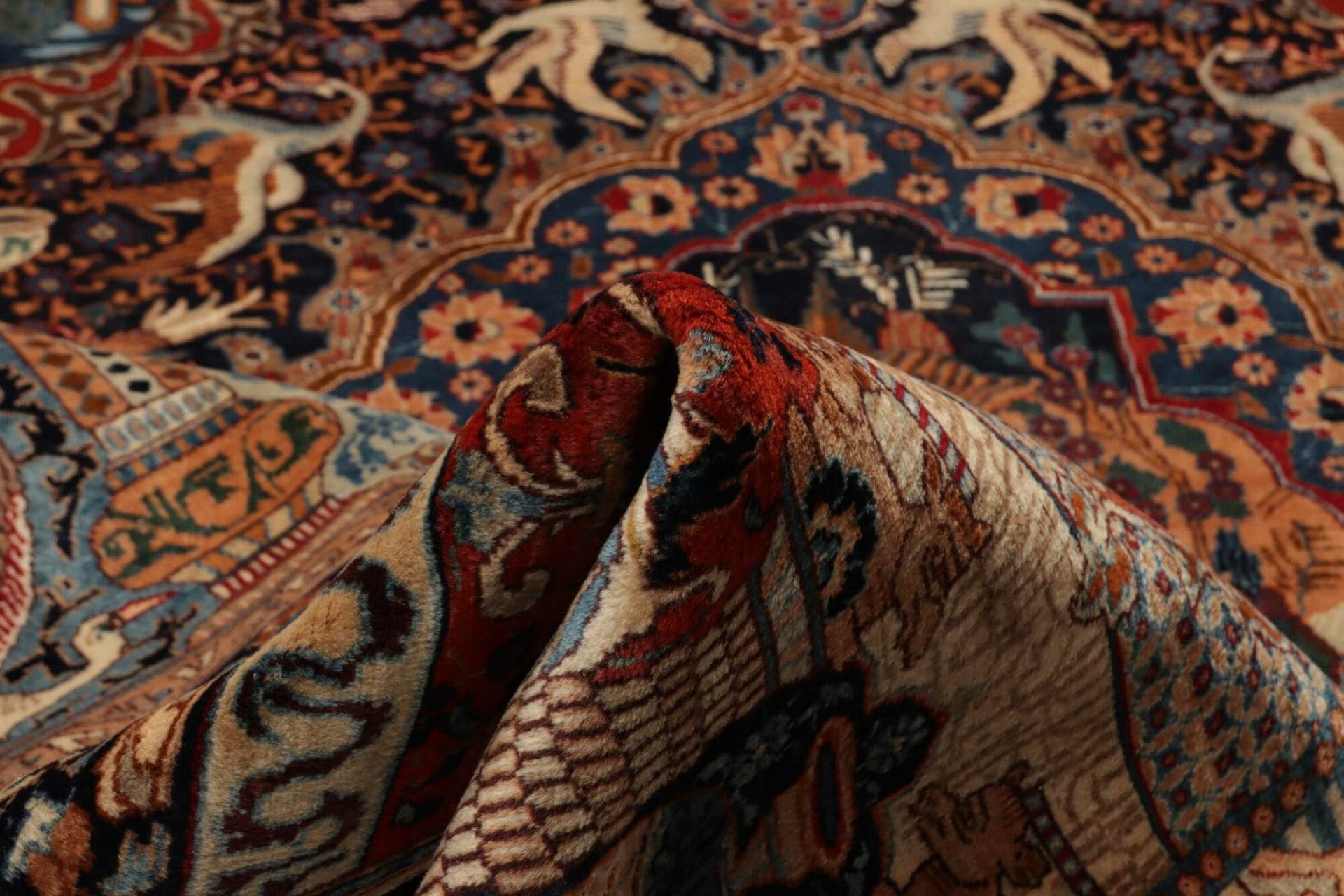 Kashmar Perserteppich aus Iran, 297 × 385 cm