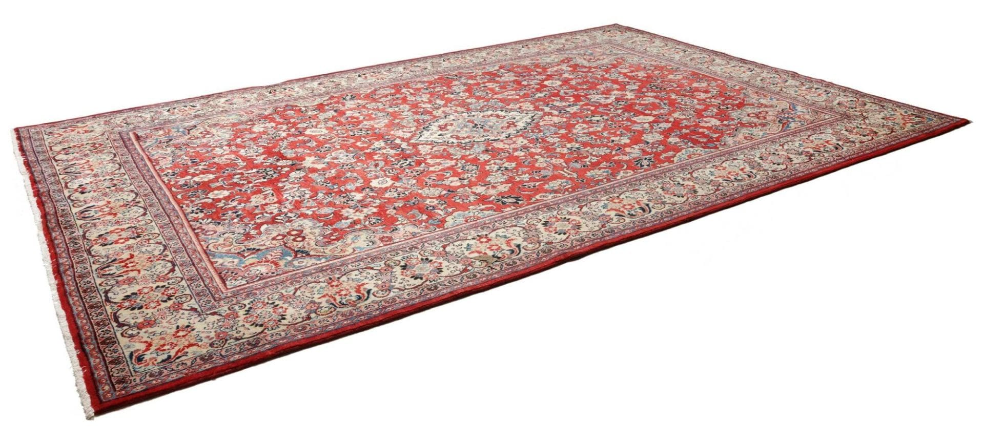 Sarough Farahan Perserteppich 279 × 407 cm aus Wolle, handgeknüpft