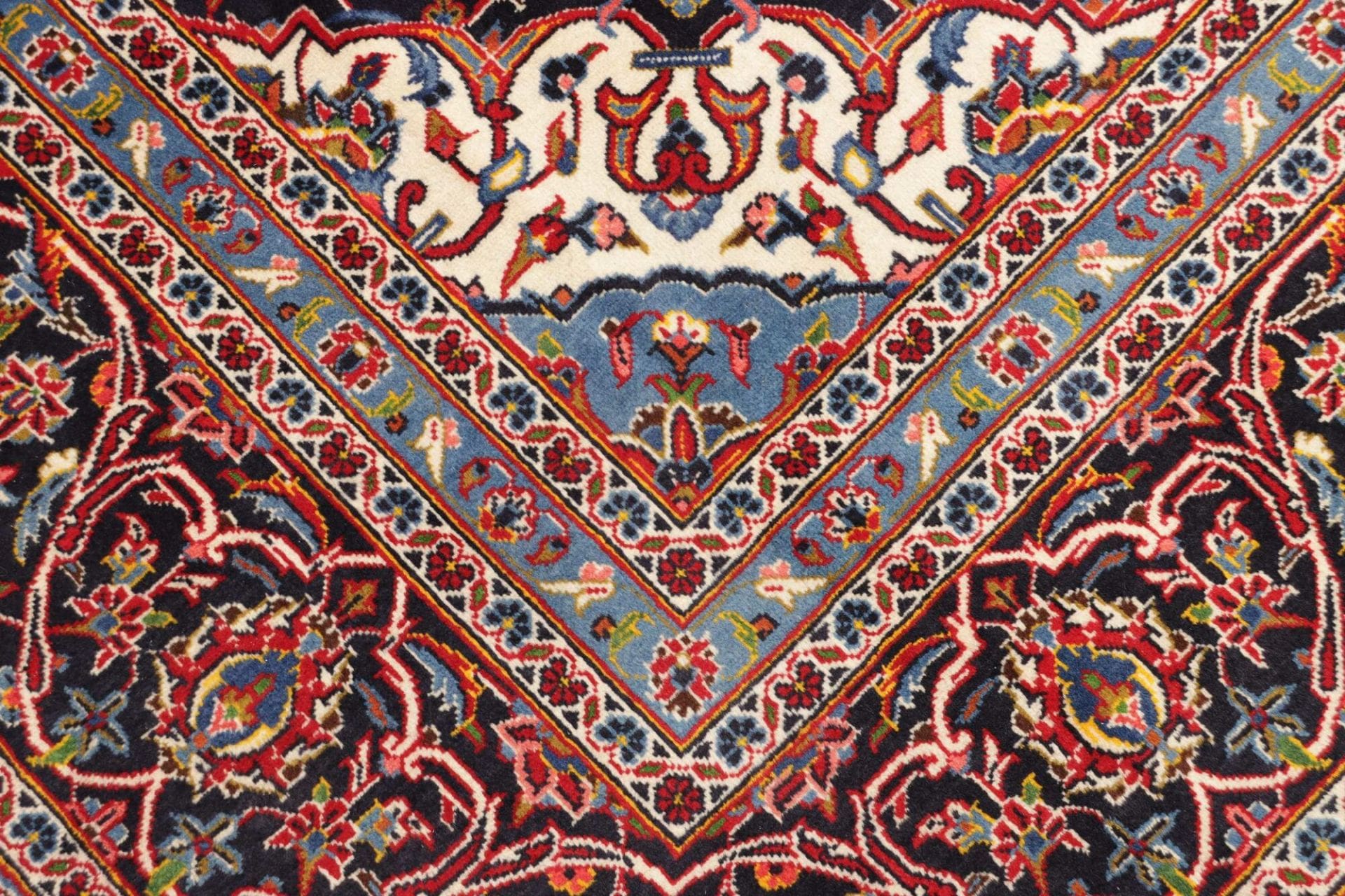 kashan-teppich-300-x-408cm-handgeknupft-perserteppich-wolle-5 Kashan Perserteppich 300 × 408 cm aus Wolle, handgeknüpft