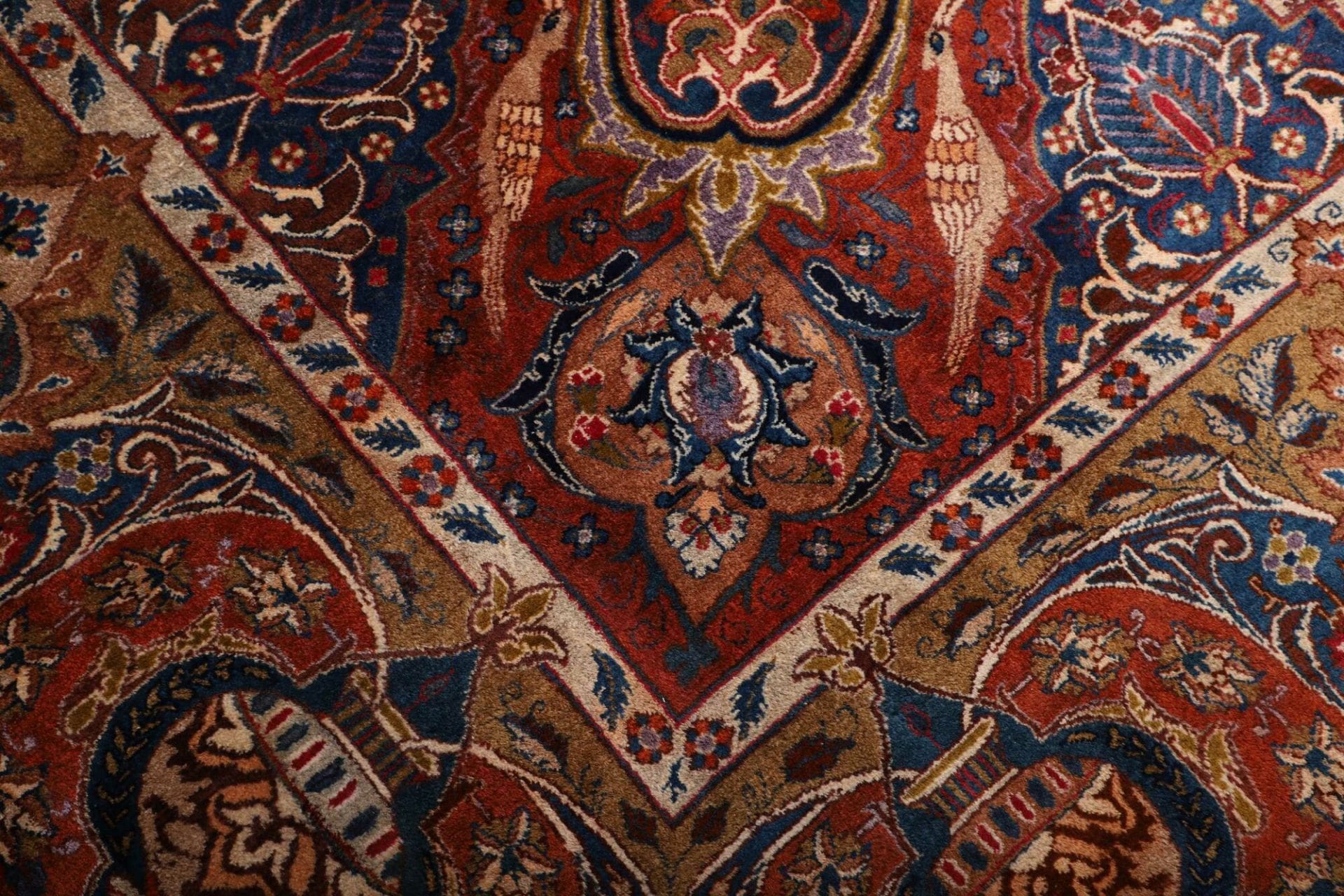 Handgeknüpfter Kashmar Perserteppich, 303 × 389 cm, Wolle