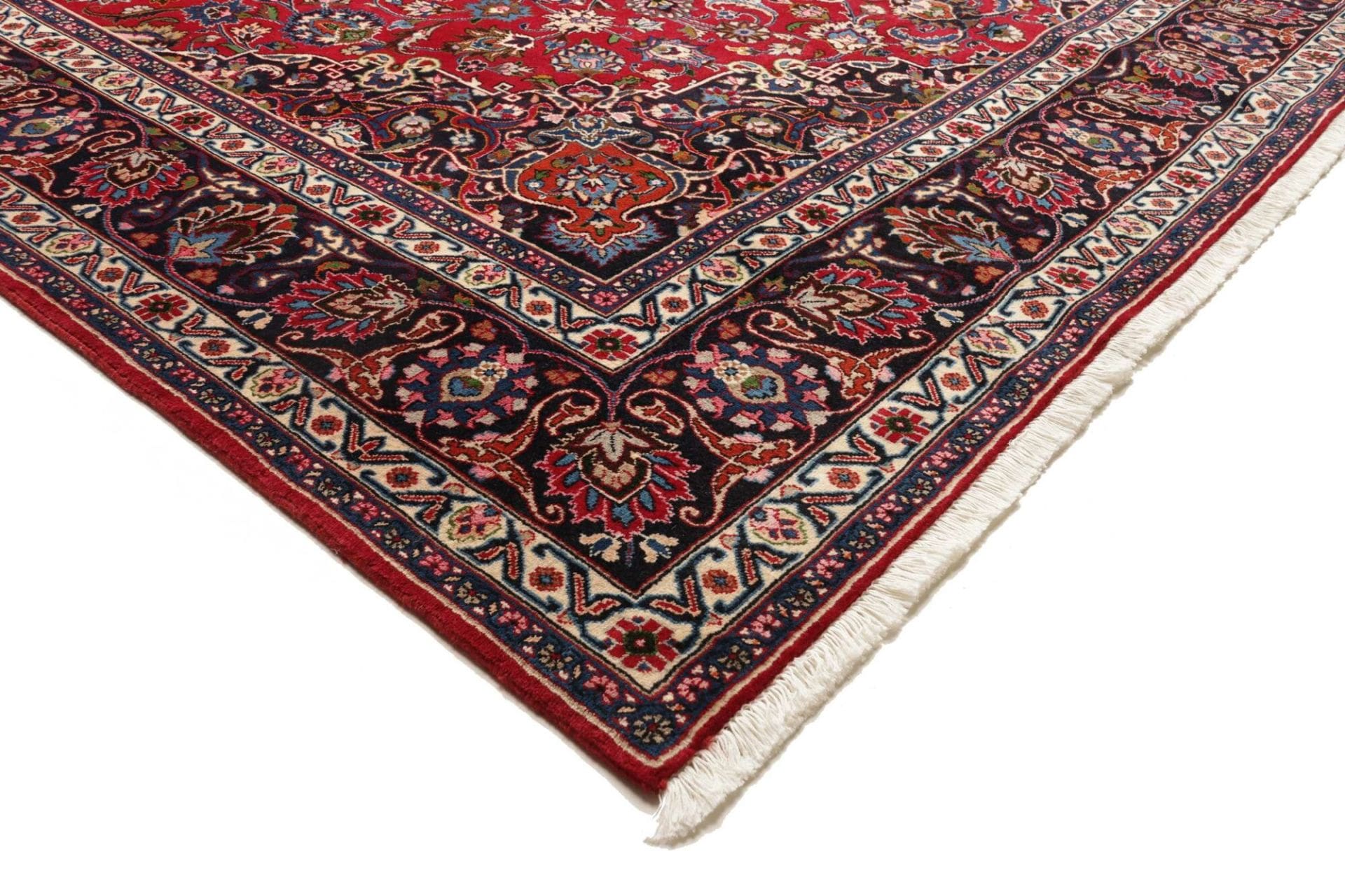Handgeknüpfter Mashhad Perserteppich 293 × 392 cm