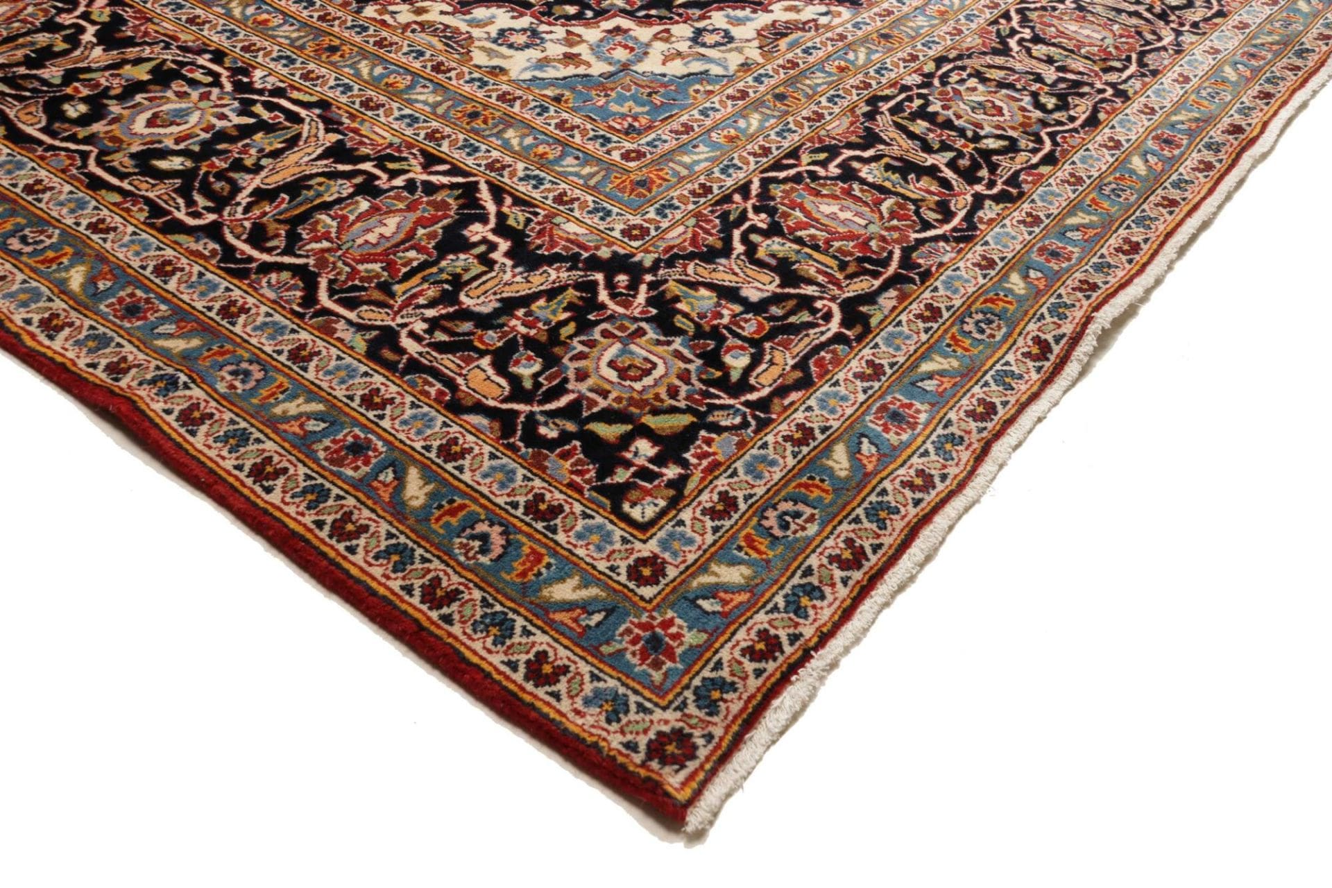 Handgeknüpfter Kashan Perserteppich, 293 × 400 cm, Wolle