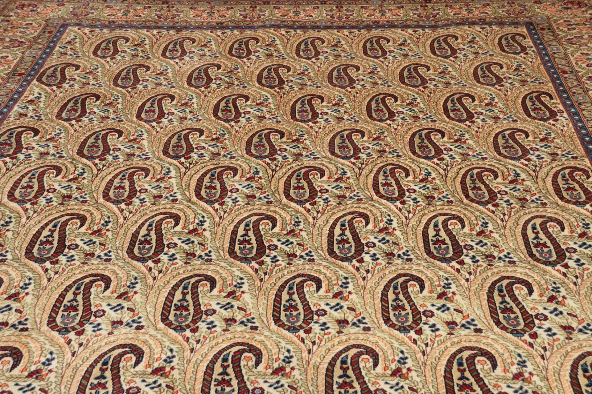 Ghom Perserteppich 293 × 385 cm aus Wolle, handgeknüpft
