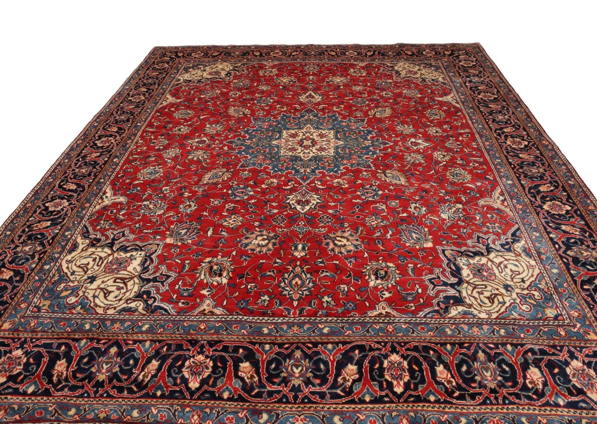 Handgeknüpfter Sarough Farahan Perserteppich 309 × 395 cm