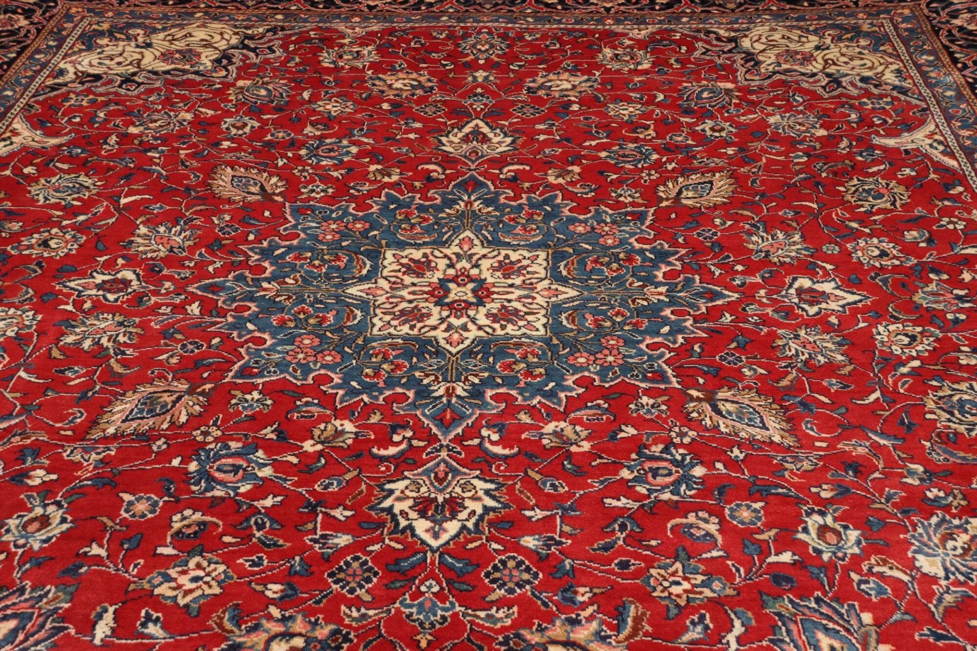 Handgeknüpfter Sarough Farahan Perserteppich 309 × 395 cm